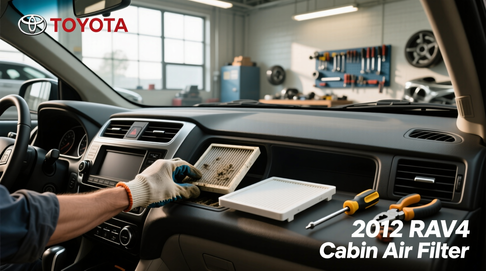 2012 rav4 cabin air filter replacement guide