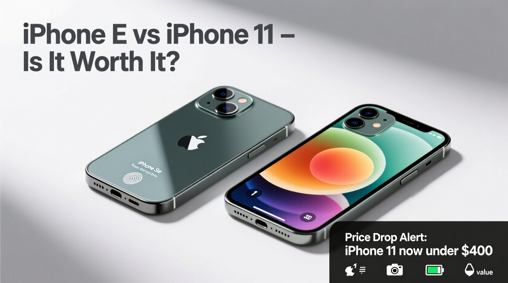 is the iphone se worth it when the iphone 11 price is dropping