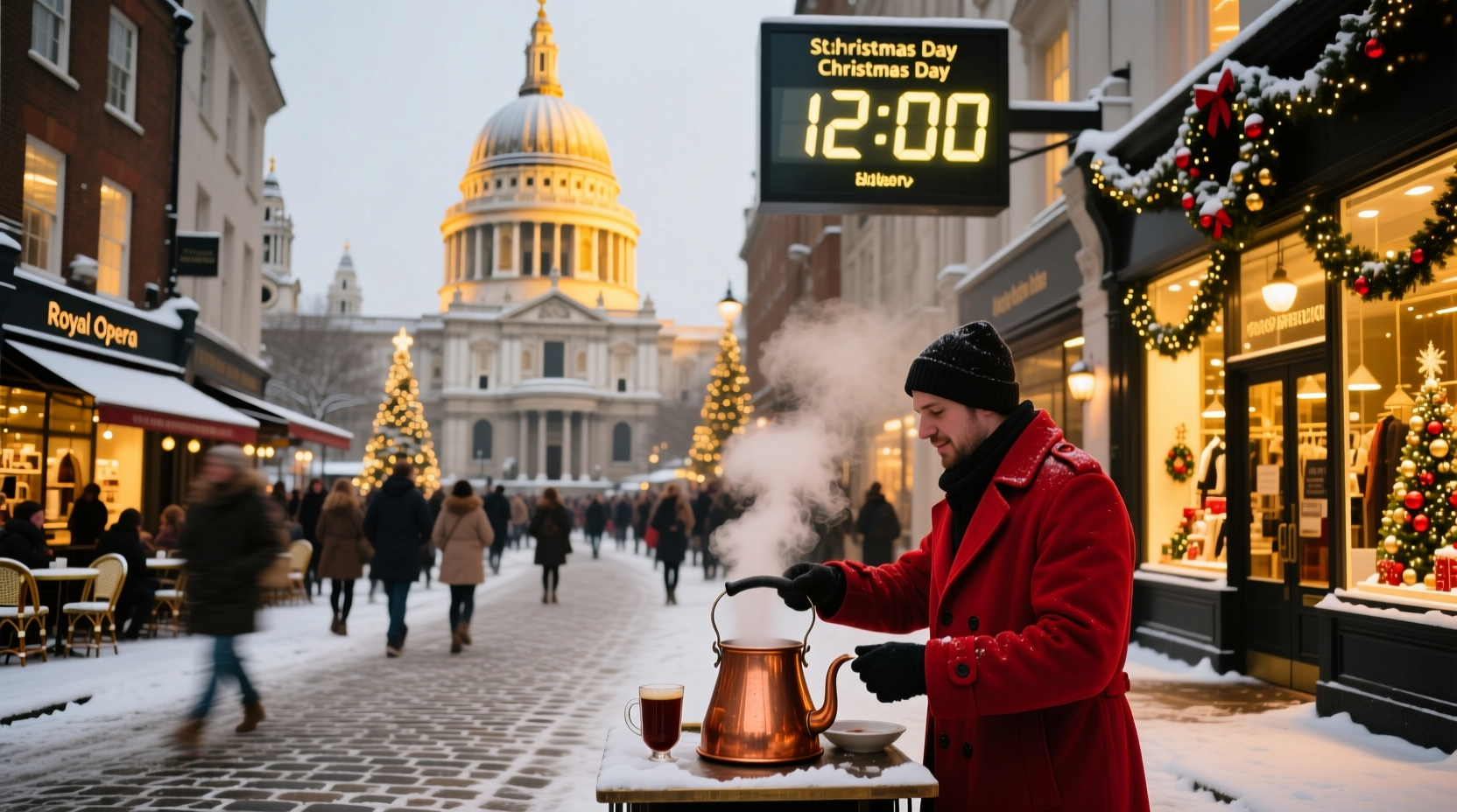 what is open on christmas day in london