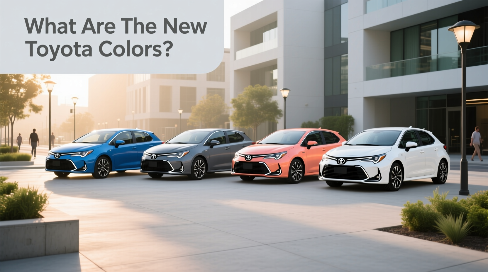 Toyota Corolla Hatchback Colors Guide