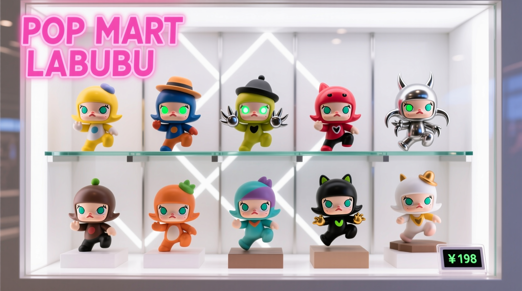 how much are pop mart labubus