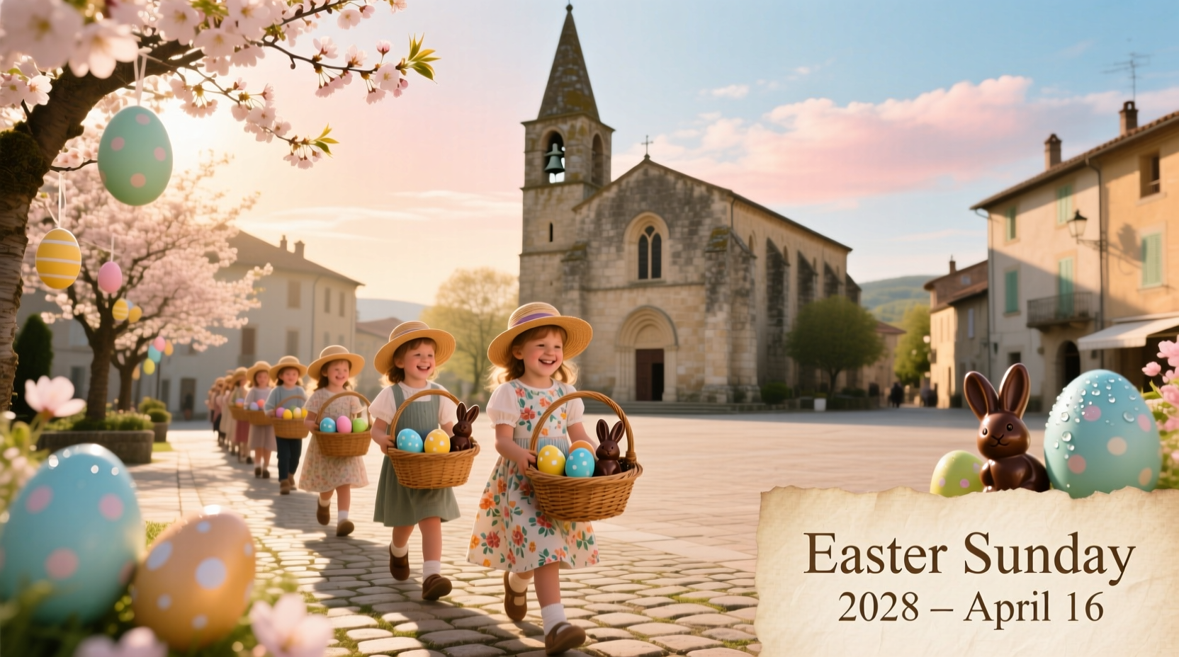 what day will easter be on in 2028