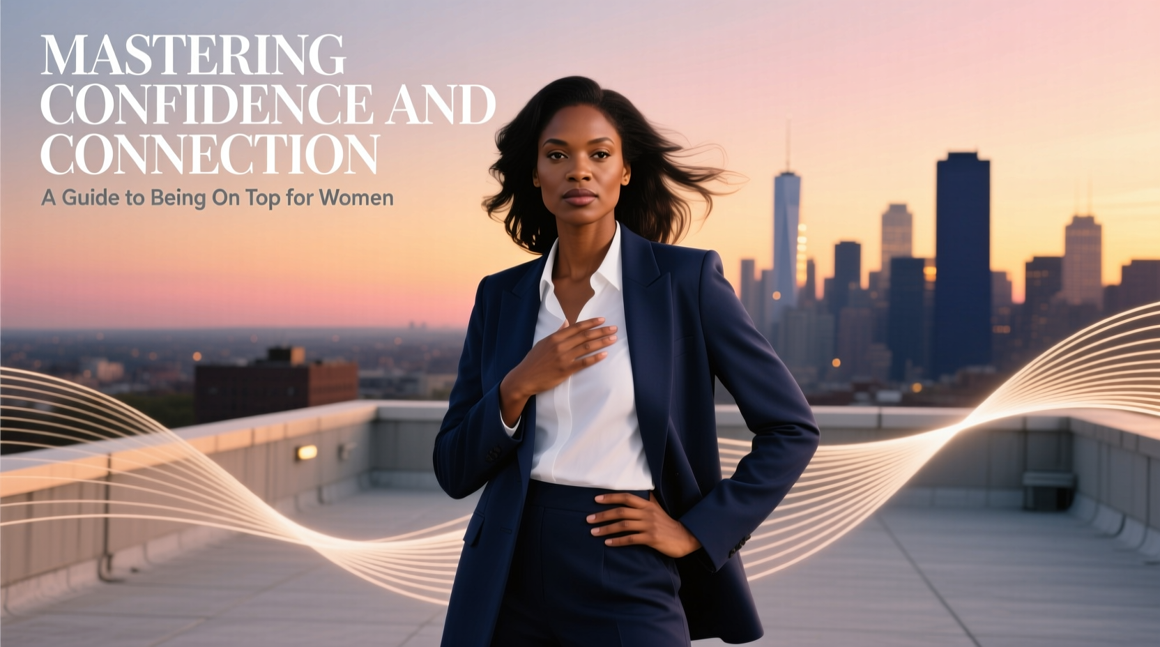 mastering confidence and connection a guide to being on top for women