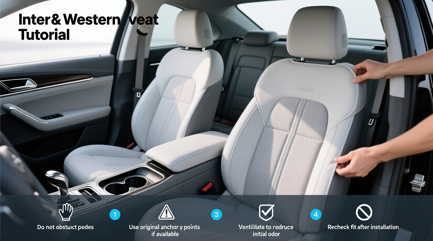 2 bucket seat covers