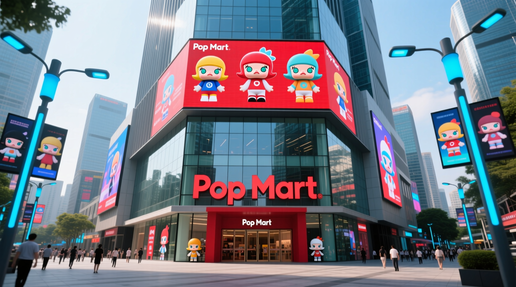 where is pop mart headquarters
