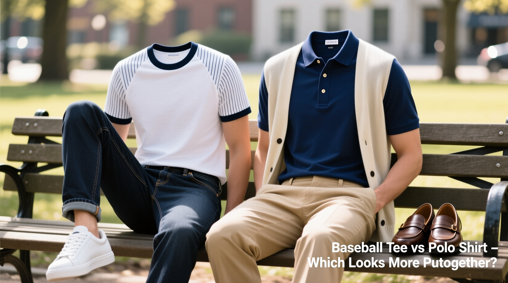 baseball tee or polo which shirt looks more put together for everyday