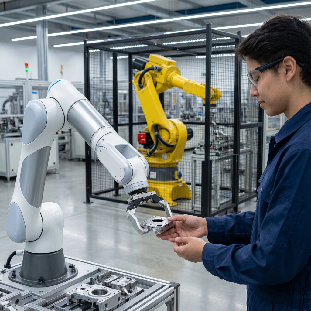Cobots vs Traditional Industrial Robots: A Decision Framework for Modern Manufacturing