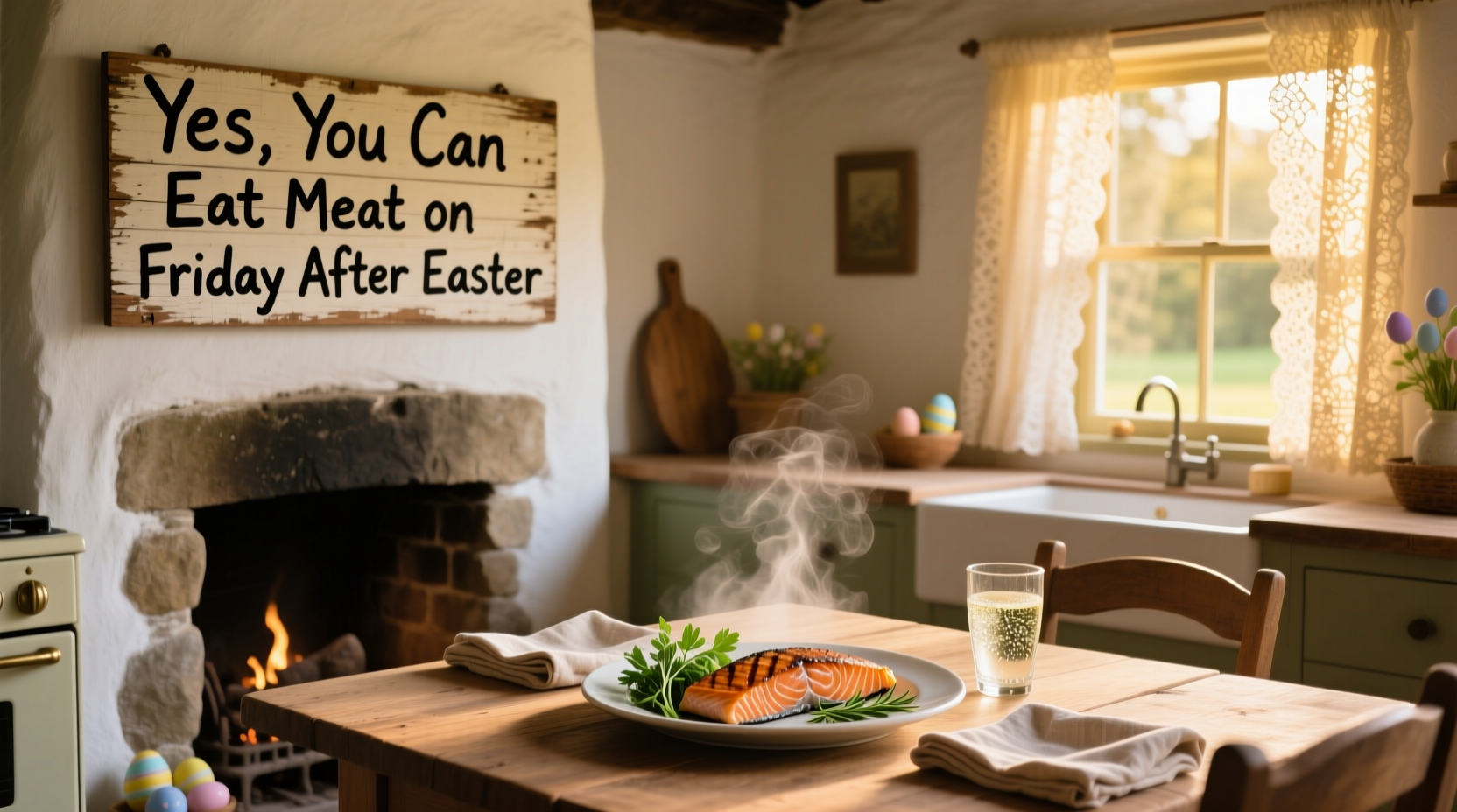 can you eat meat on friday after easter