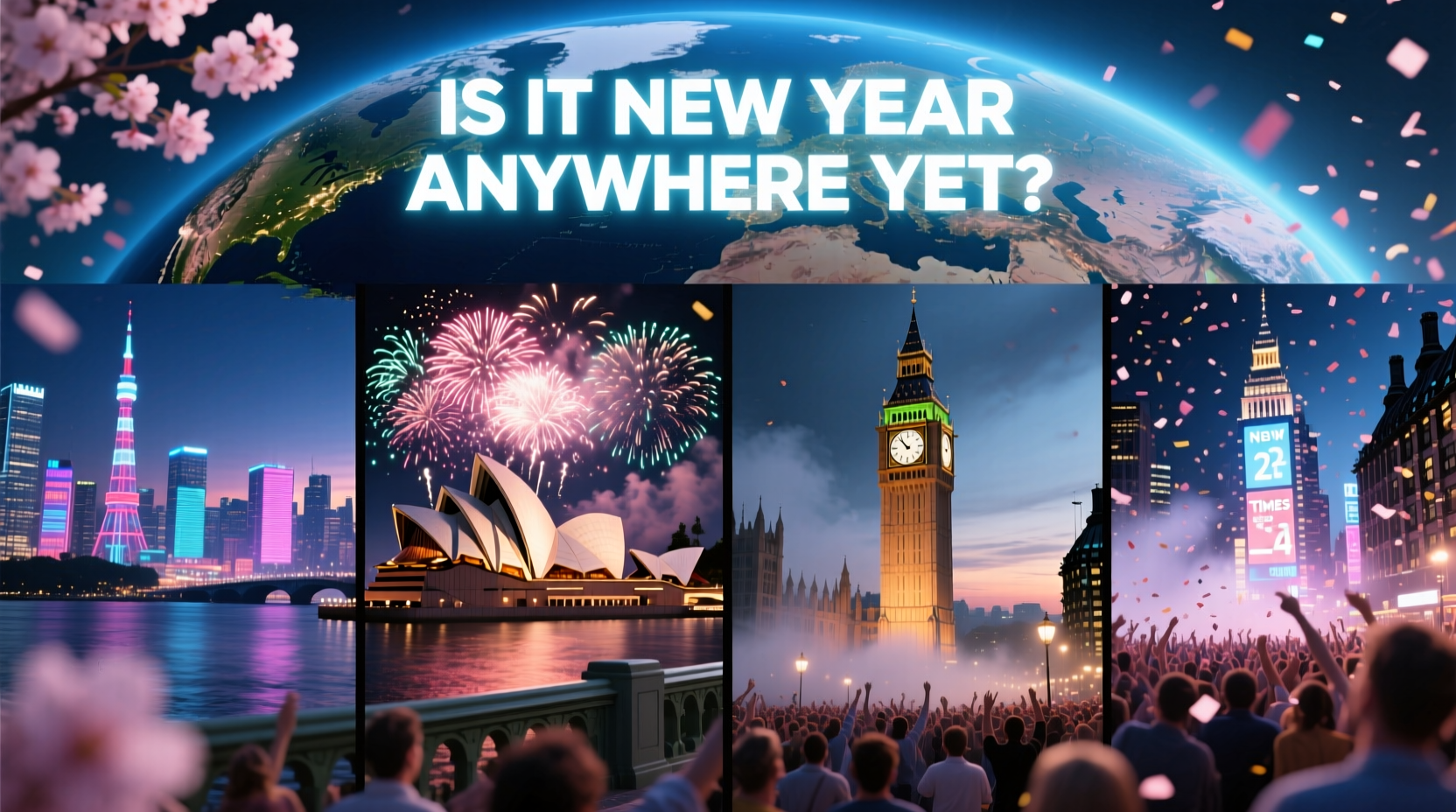 is it new year anywhere yet