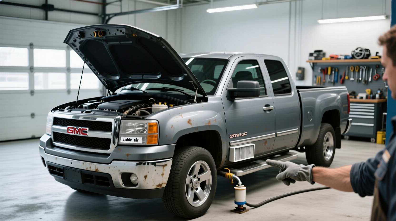 Cabin Air and Fuel Filter Guide: How to Replace on 2008 GMC Sierra 1500