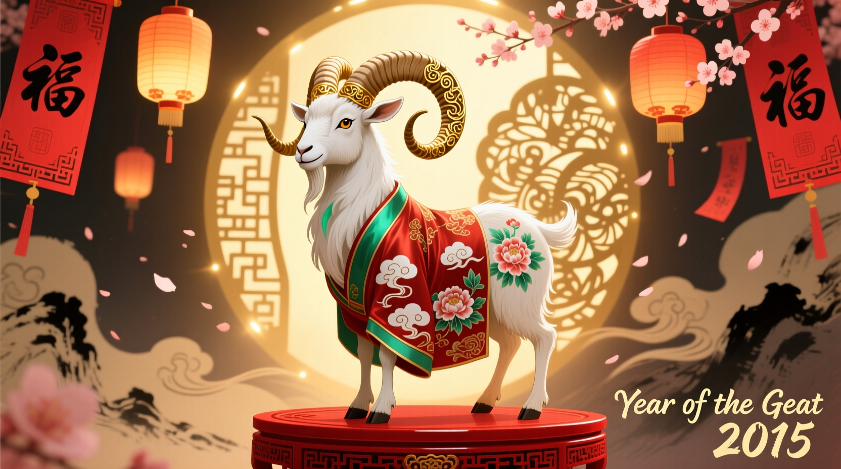 The Chinese New Year Animal for 2015 Was the Goat