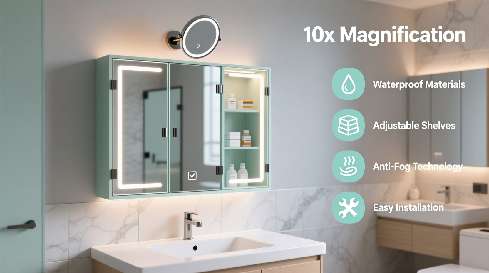 How to Choose the Best Bathroom Medicine Cabinet with Mirror