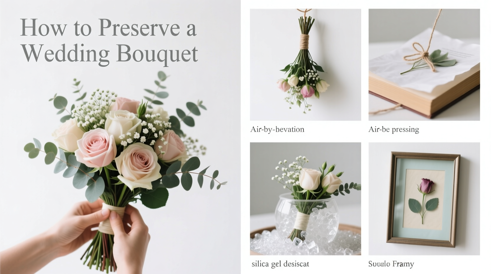 how do i preserve a wedding bouquet