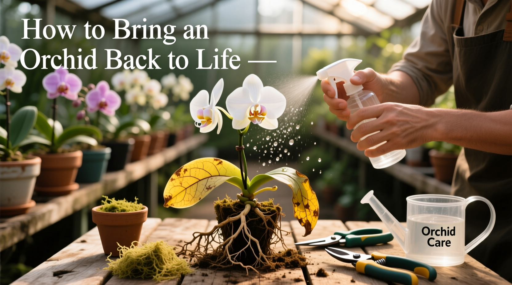 how to bring my orchid back to life