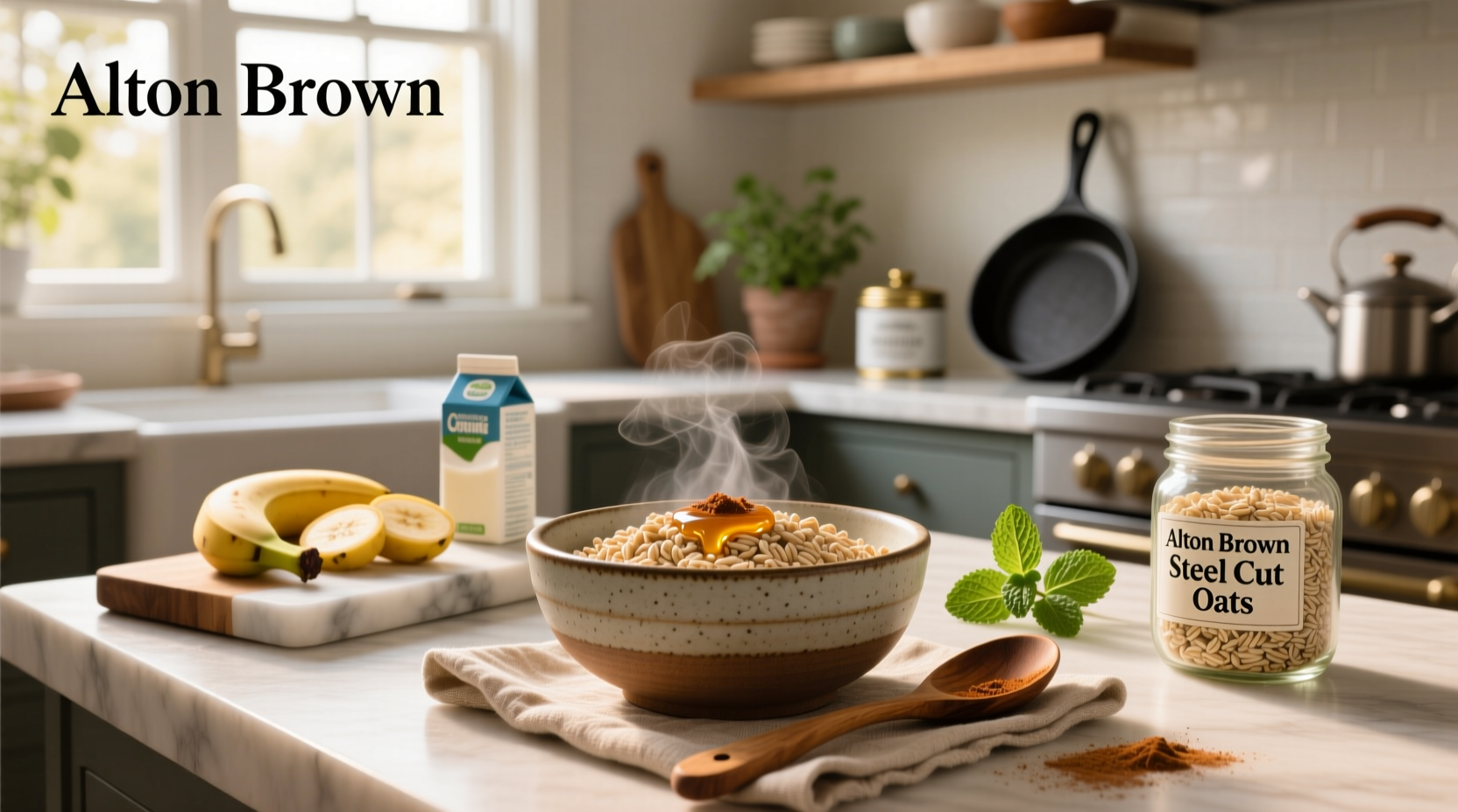 alton brown steel cut oats guide