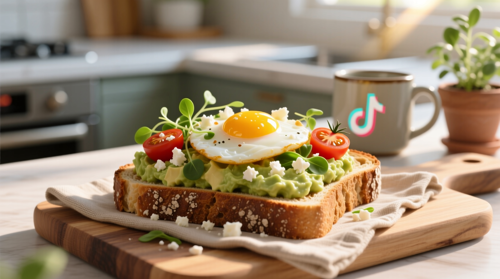 make a better tiktok protein toast
