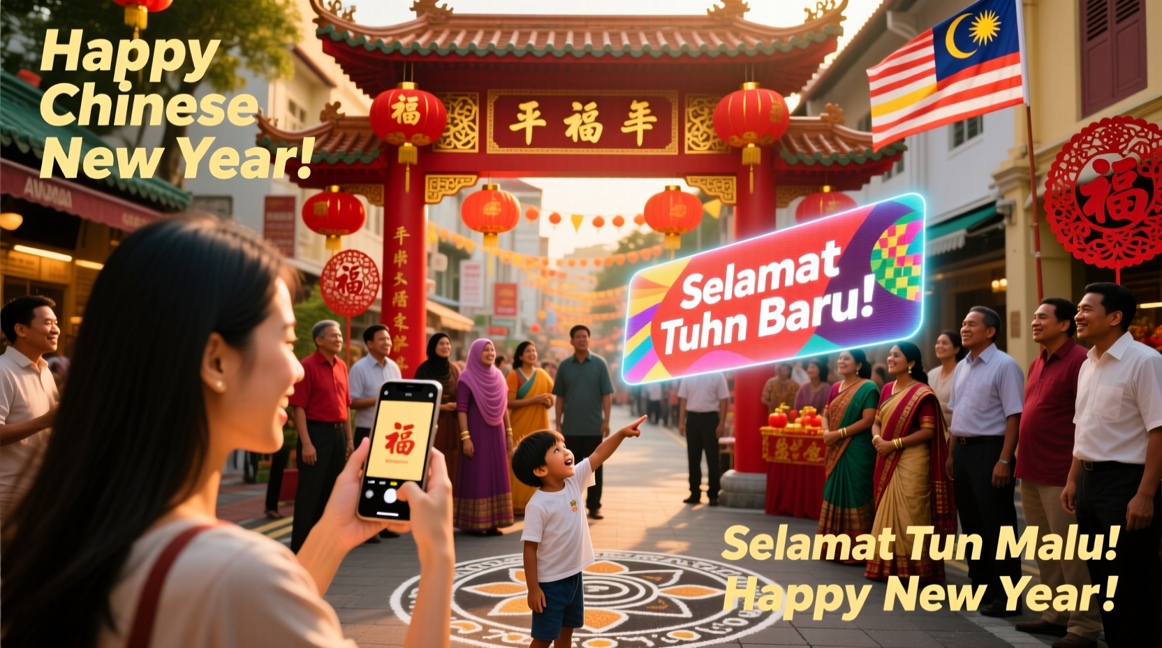 how do you say happy new year in singapore