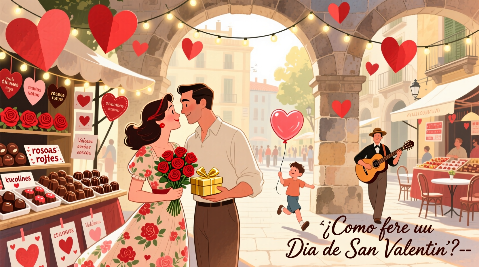 how was your valentines day in spanish