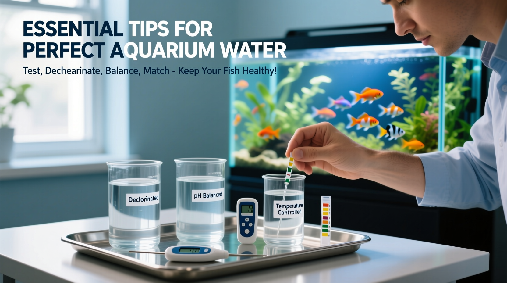 essential tips for preparing perfect aquarium water to keep your fish healthy