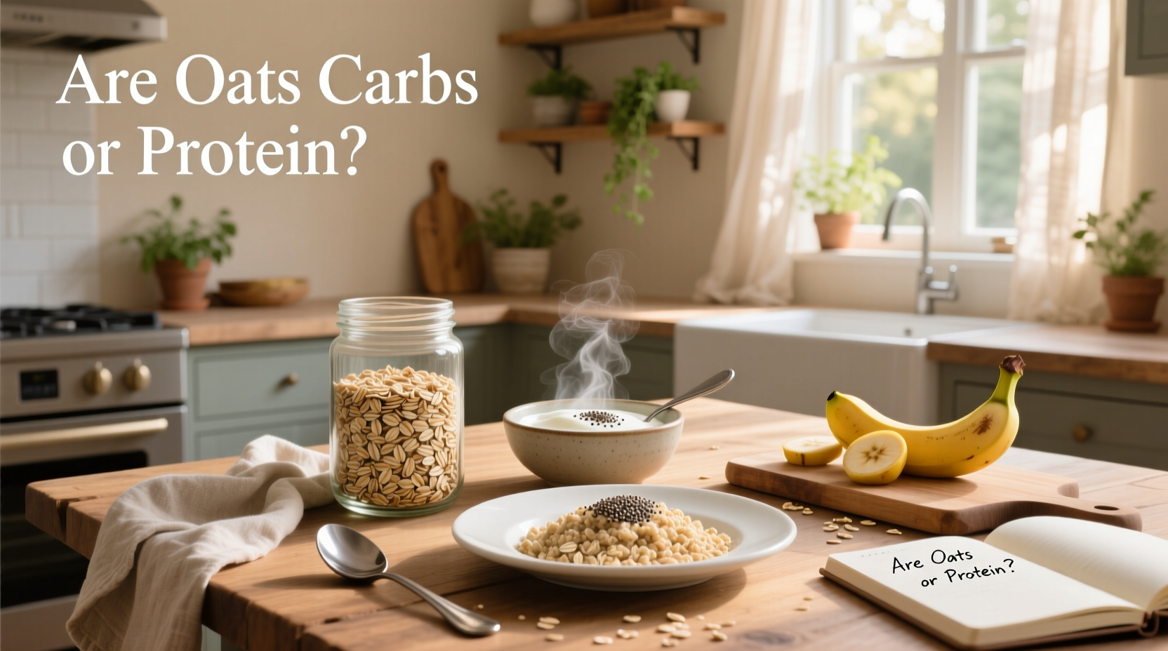 are oats carbs or protein 