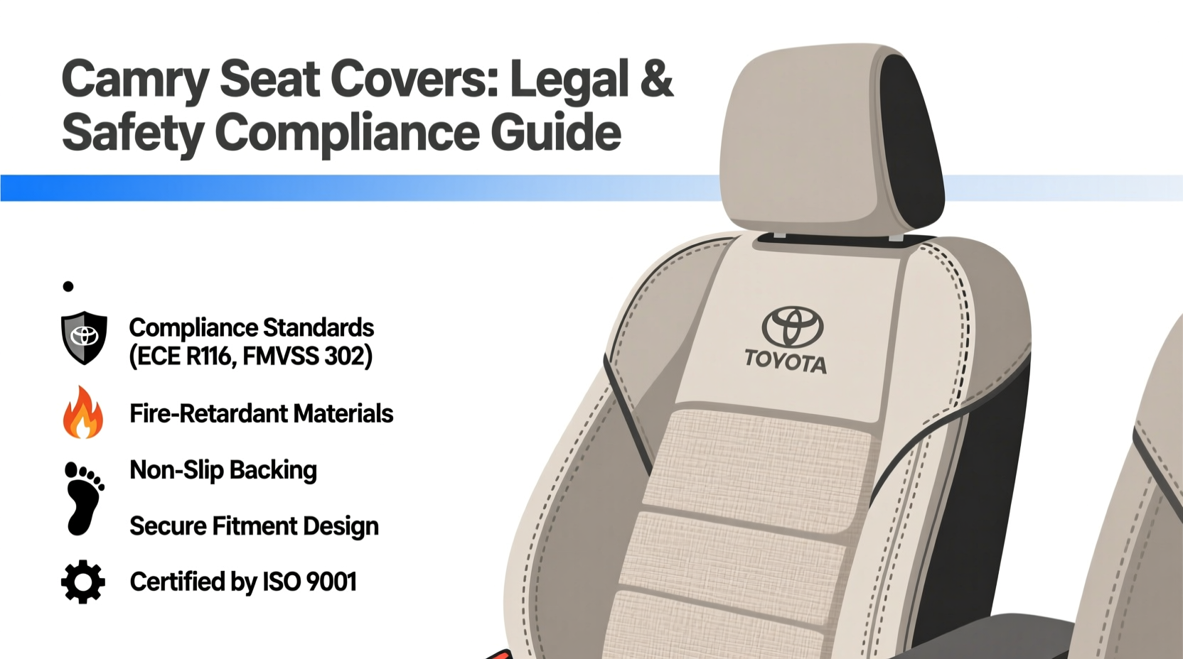 camry seat covers legal safety