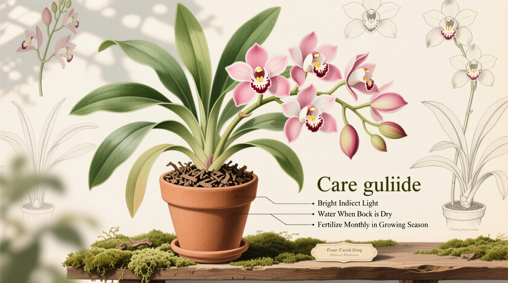 how to look after cymbidium orchids