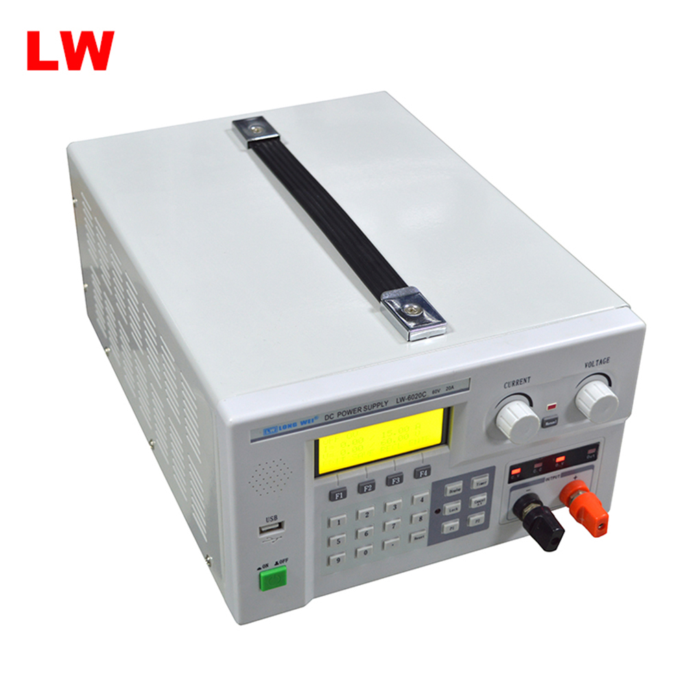 LW-6020C 60V 20A Hihg Power Pogrammable DC Power Source Digital Adjustable Cellphone Repairing Power