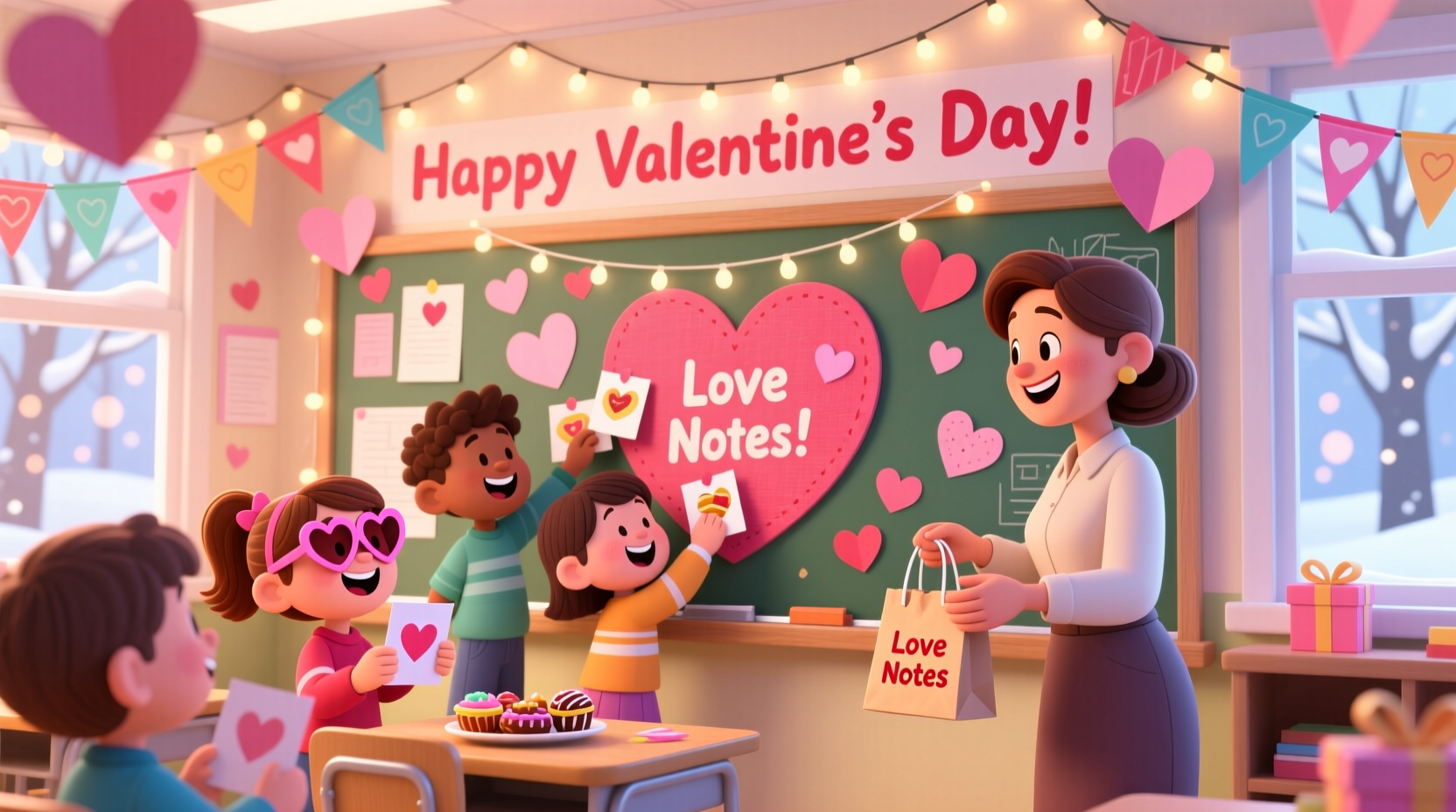 how to throw a classroom valentines day party