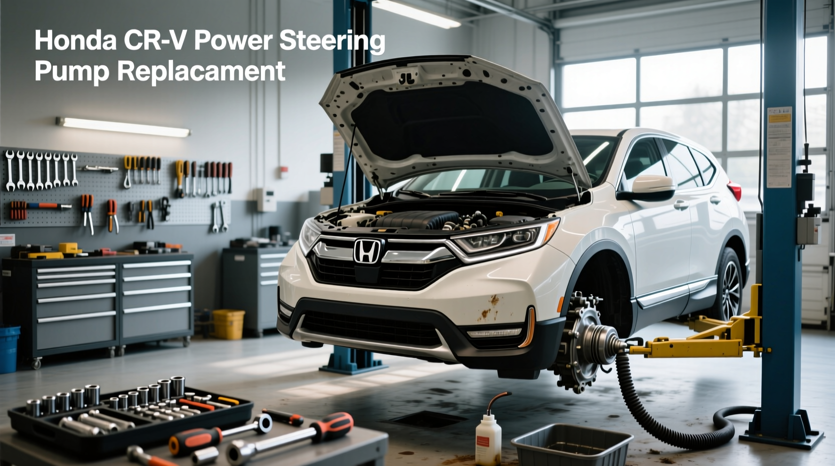How to Replace a Honda CR-V Power Steering Pump
