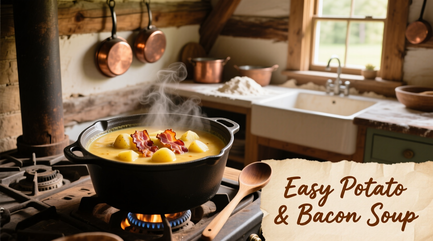easy potato and bacon soup