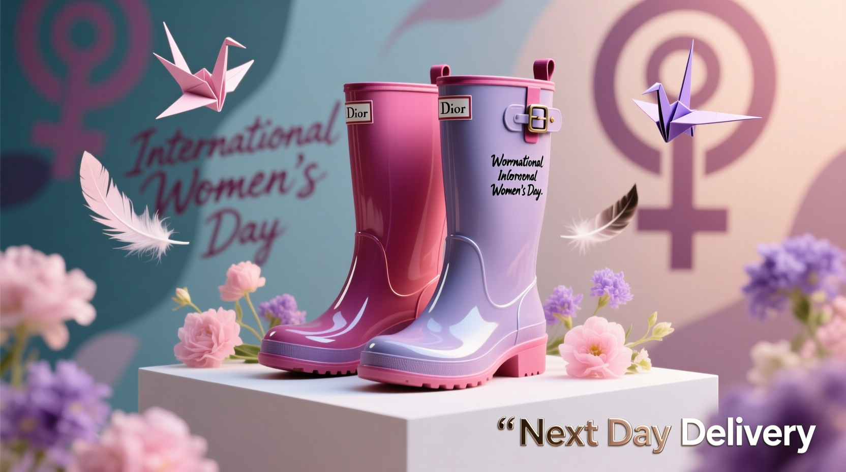 next day delivery womens wellies