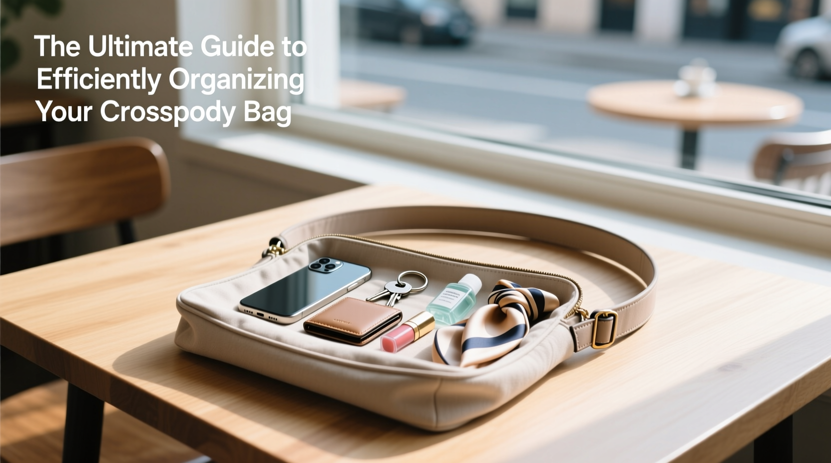 the ultimate guide to efficiently organizing your crossbody bag for everyday use