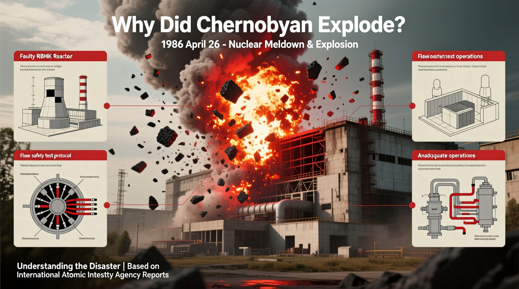 why did chernobyl blow up understanding the disaster
