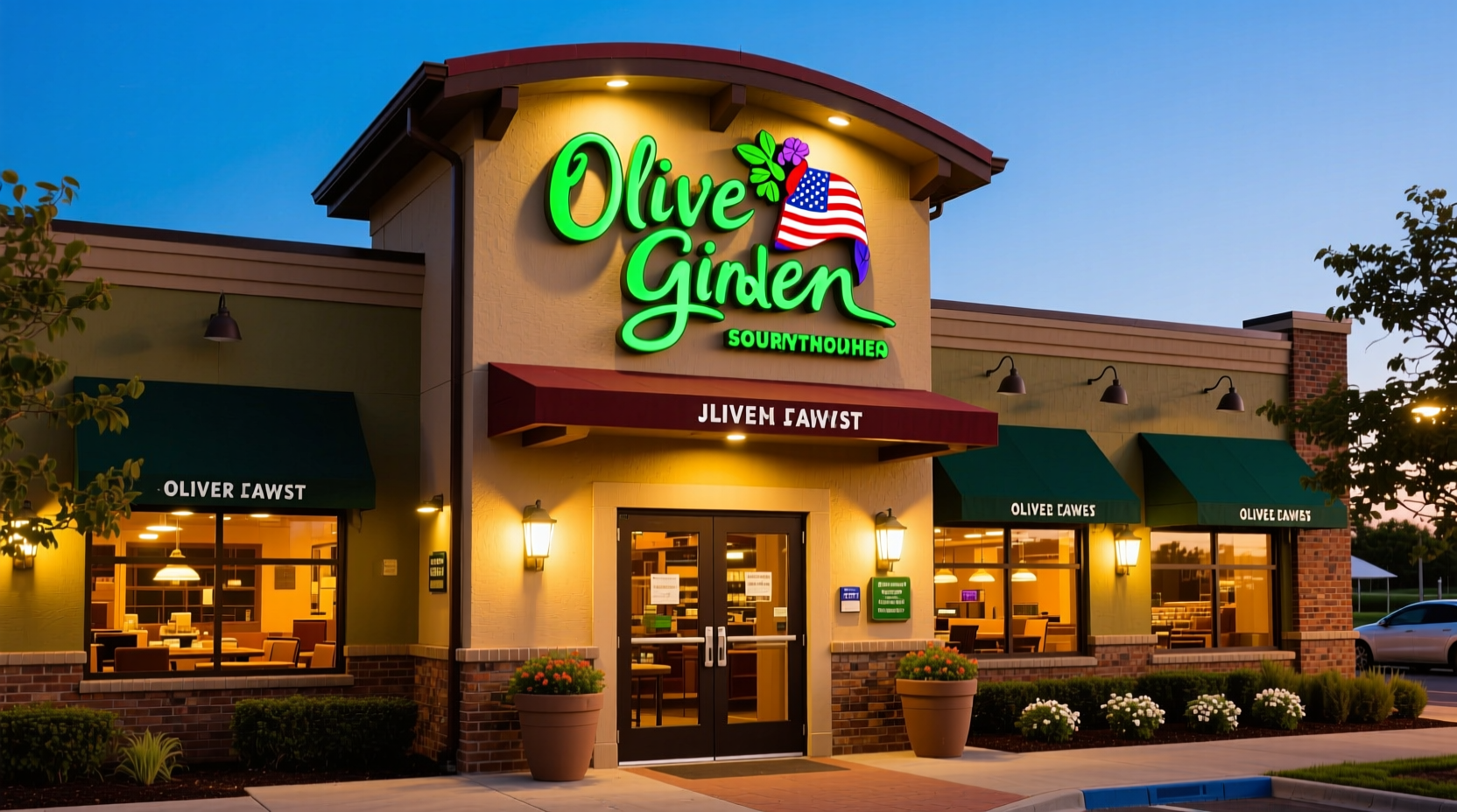 is olive garden open on july 4th