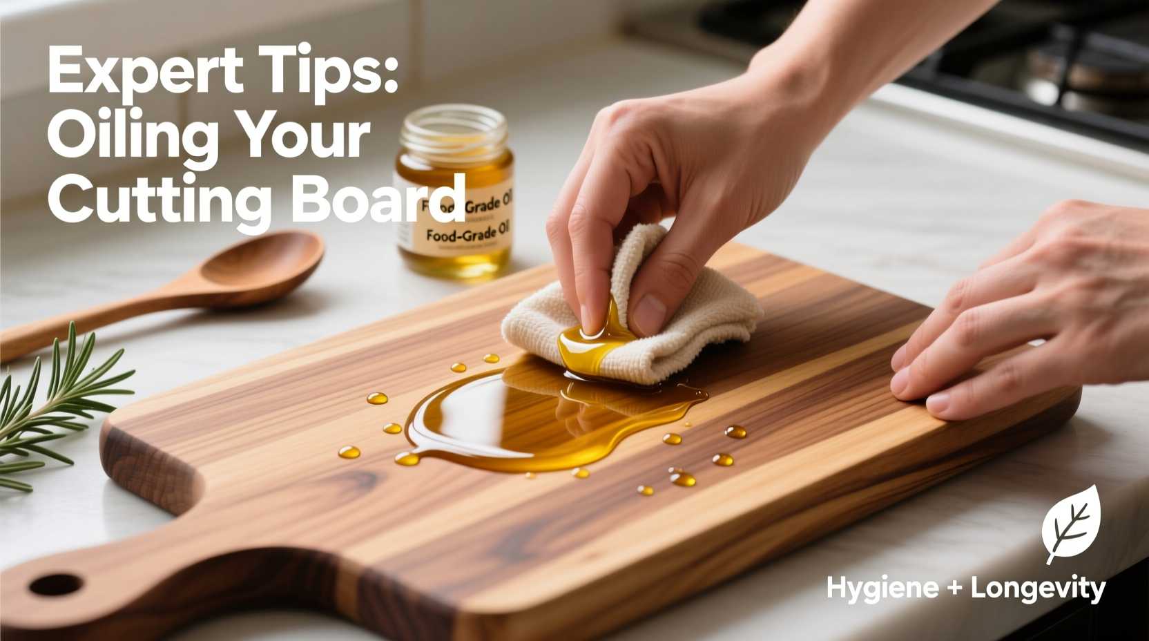 expert tips for oiling a wooden cutting board to maximize durability and hygiene