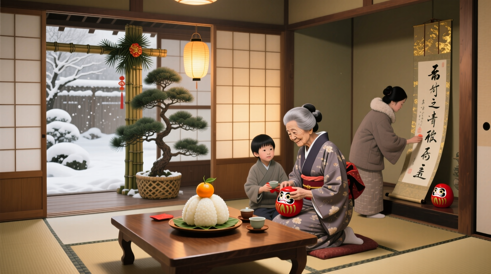 how do they celebrate new year in japan