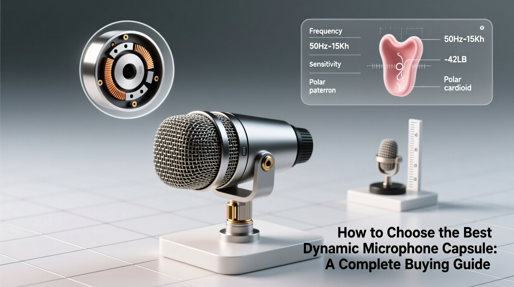 dynamic microphone capsule