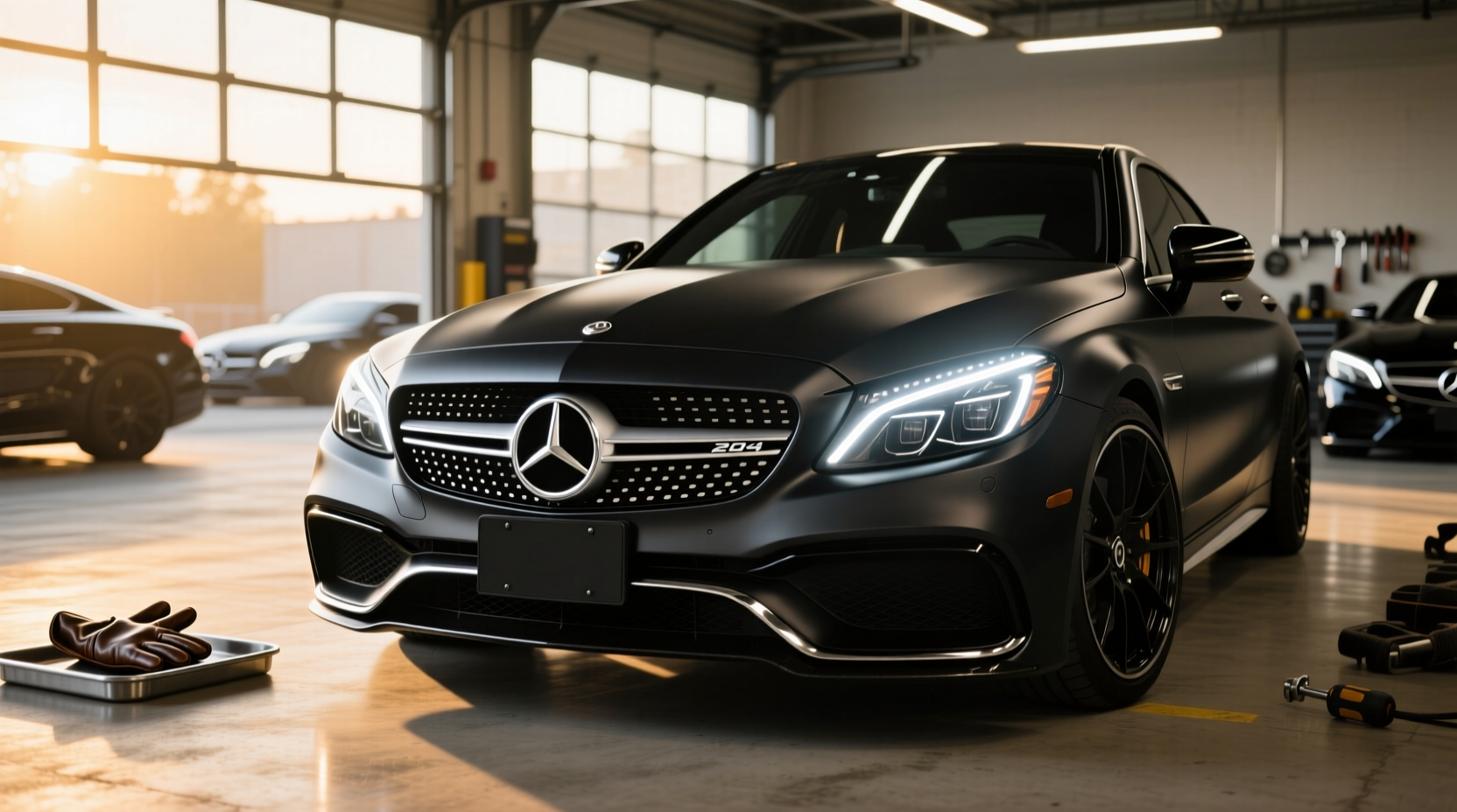How to Upgrade W204 LED Headlights Safely & Effectively