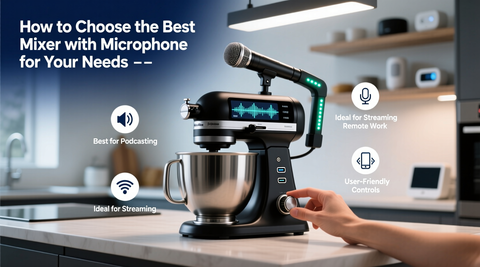How to Choose the Best Mixer with Microphone for Your Needs