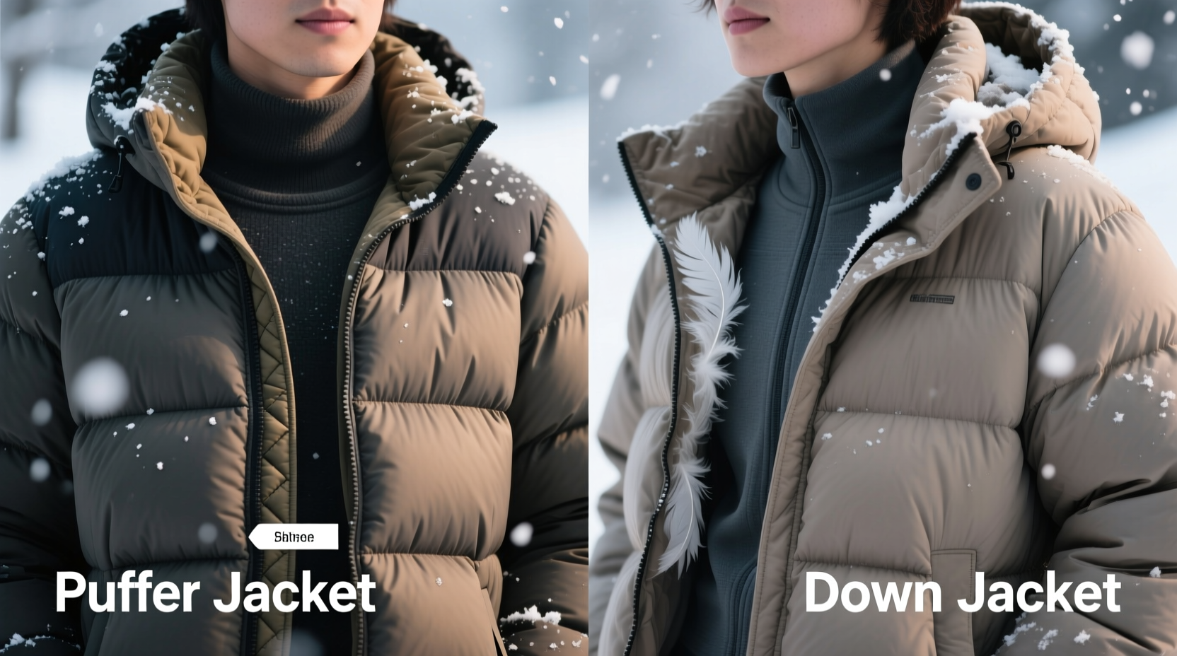 puffer jacket or down jacket which one actually keeps you warmer