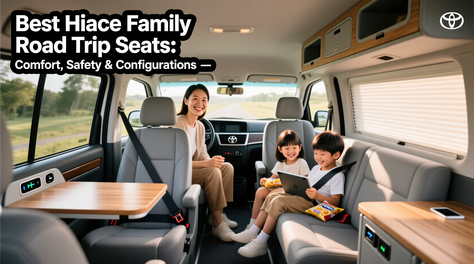 hiace family road trip seats