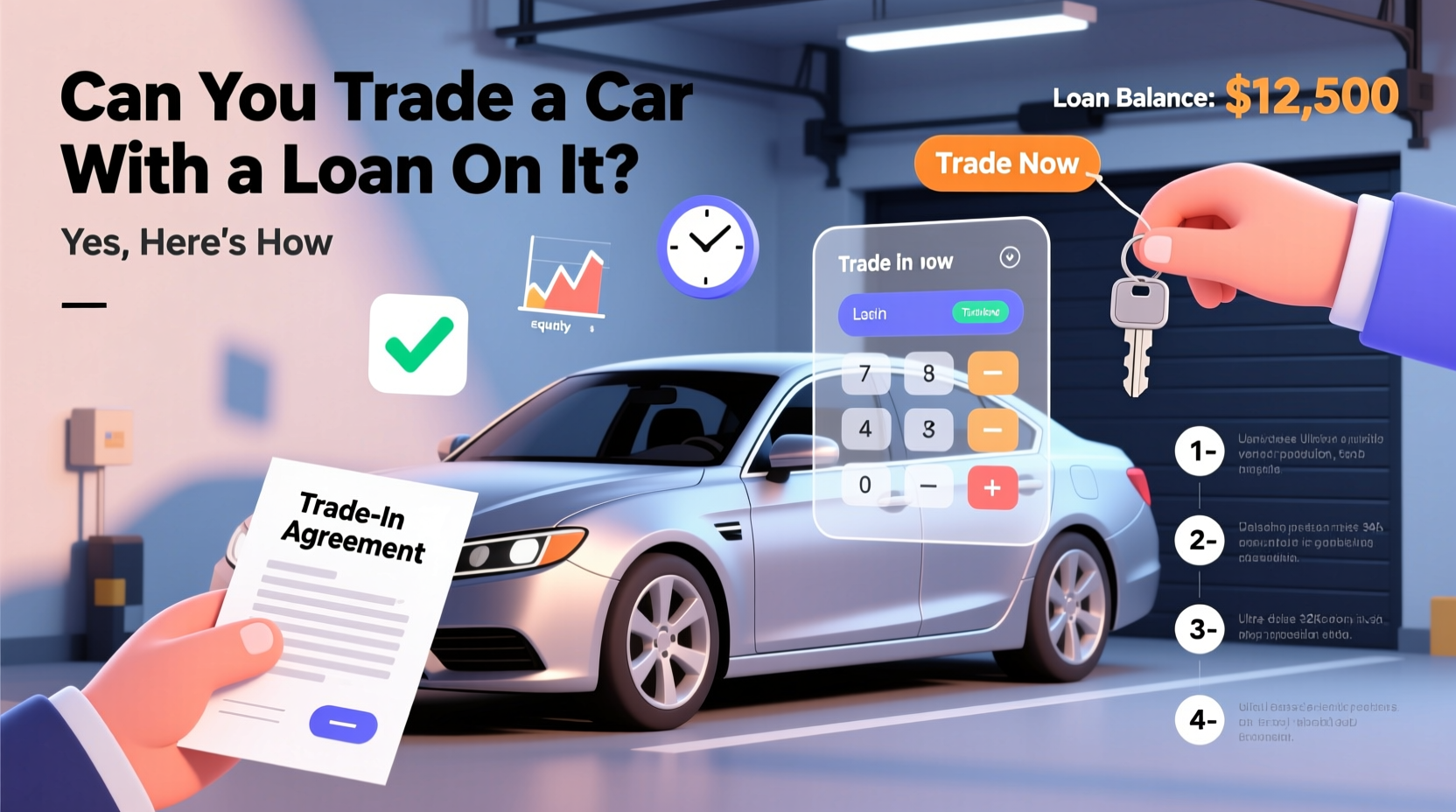can you trade a car with a loan on it