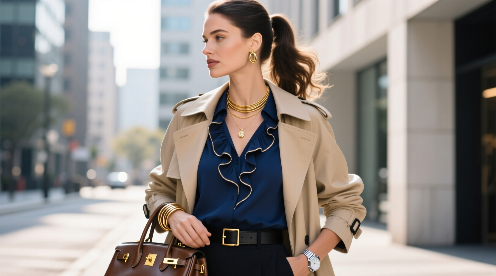 how to accessorize a blue blouse tips for elevating your look across every occasion