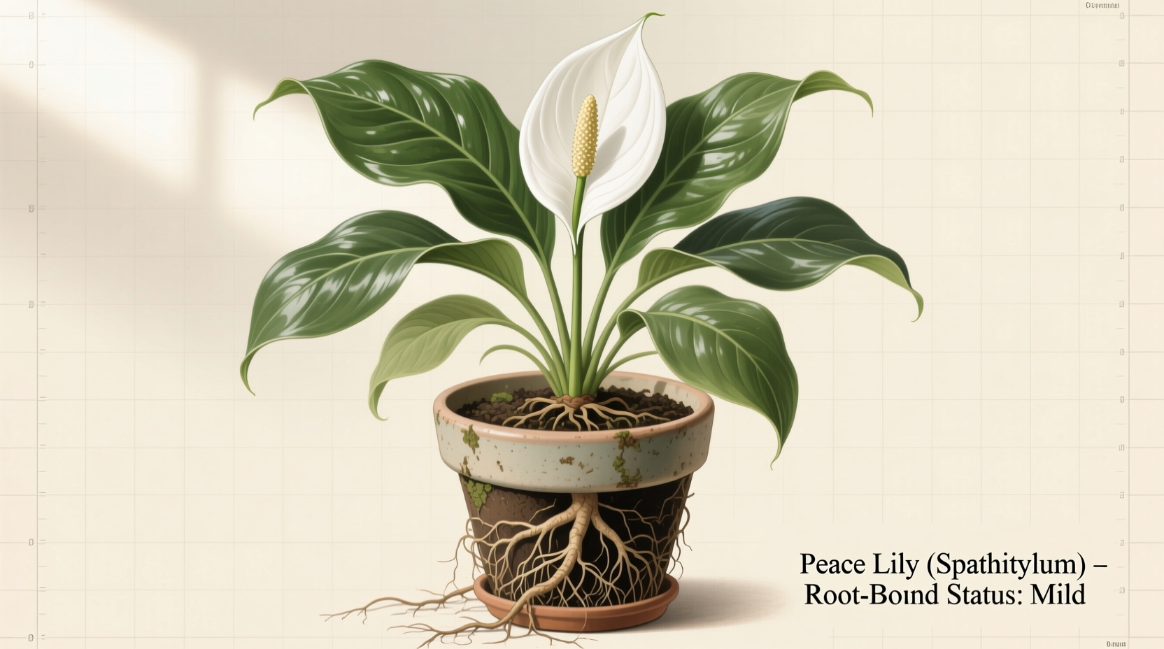 do peace lilies like to be root bound