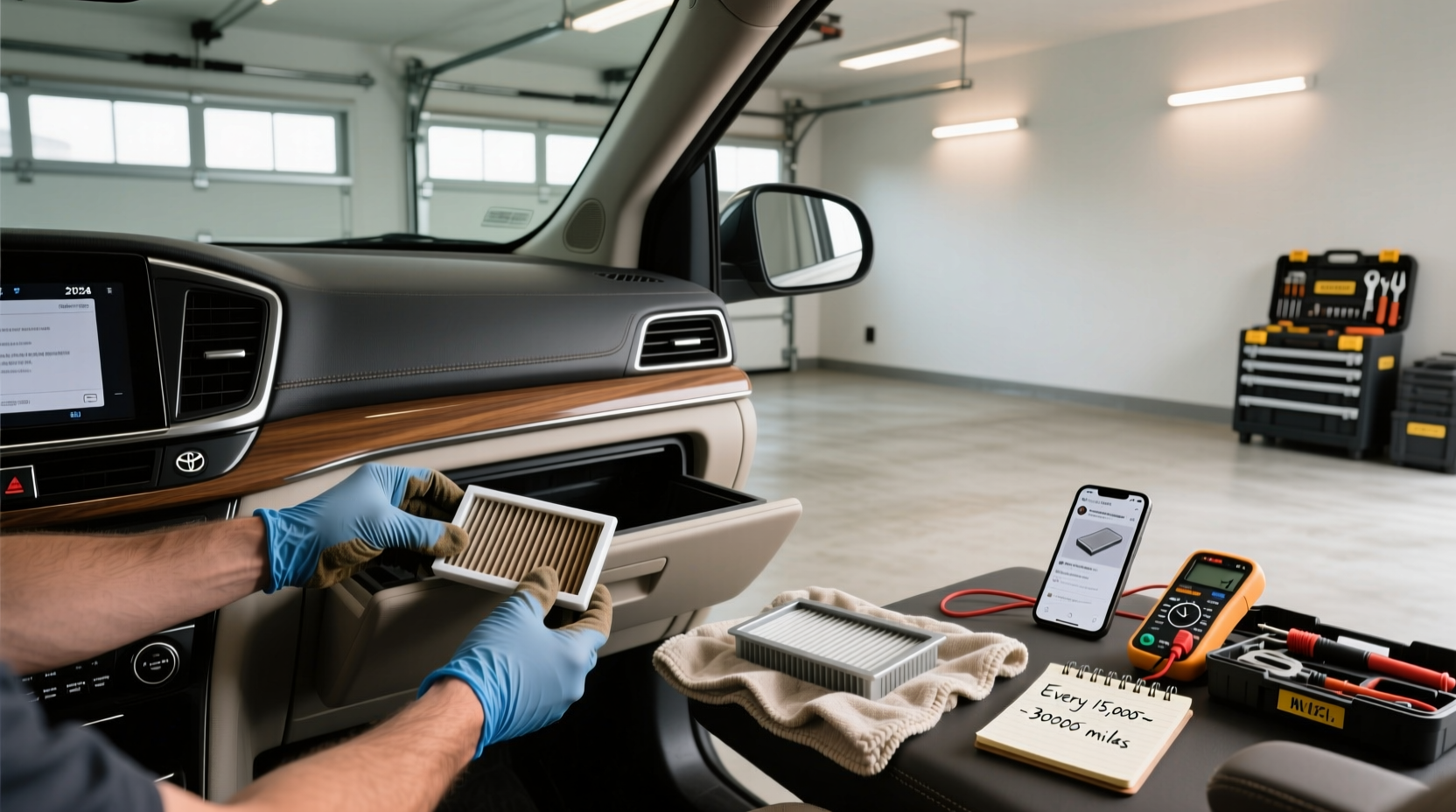 Toyota Sienna Cabin Air Filter Replacement Guide