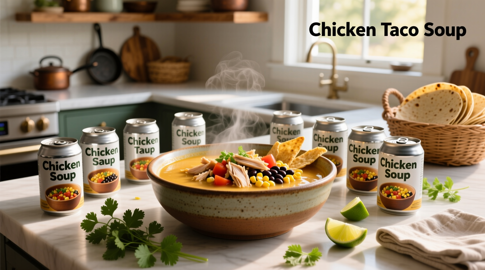 8 can chicken taco soup recipe guide