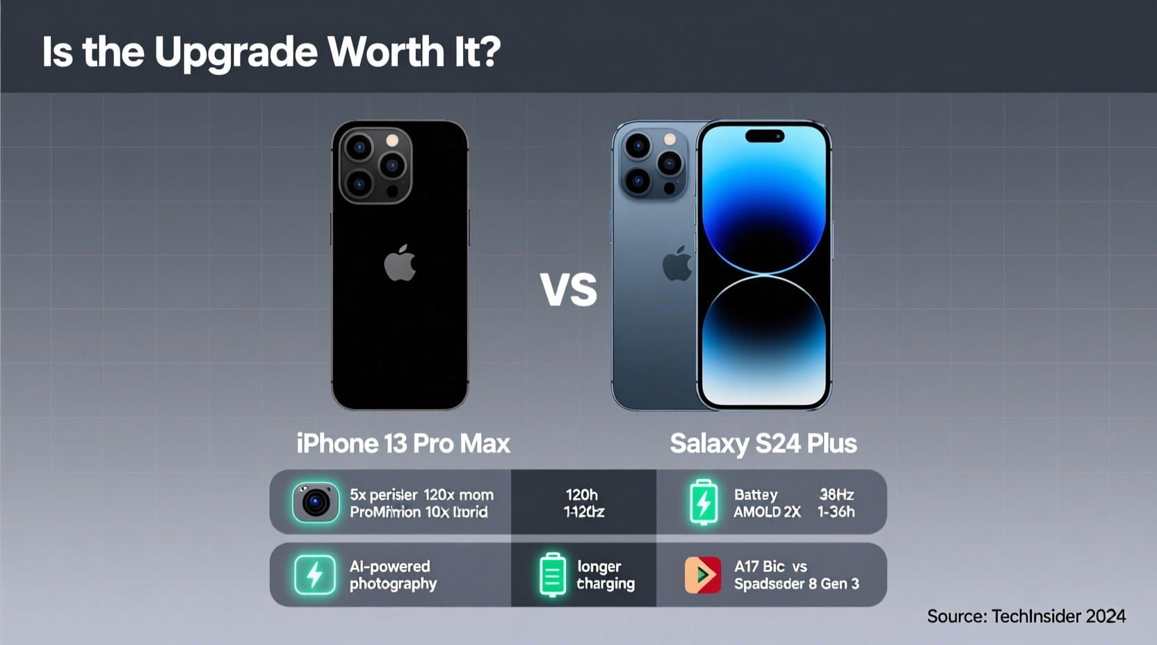 upgrading from iphone 13 pro max to galaxy s24 plus is it really worth it