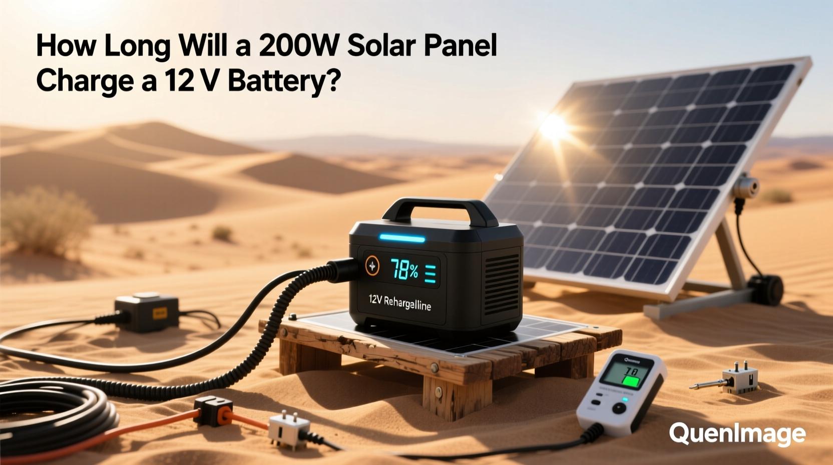 How to choose mini 12v rechargeable battery,How long will a 200W solar panel take to charge a 12V battery?