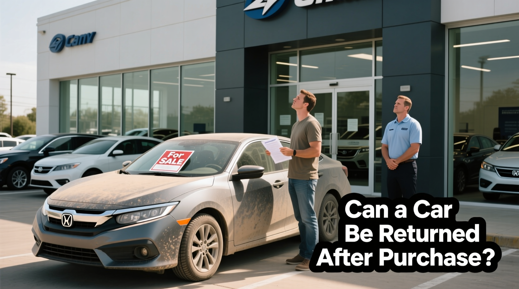 can a car be returned to dealership
