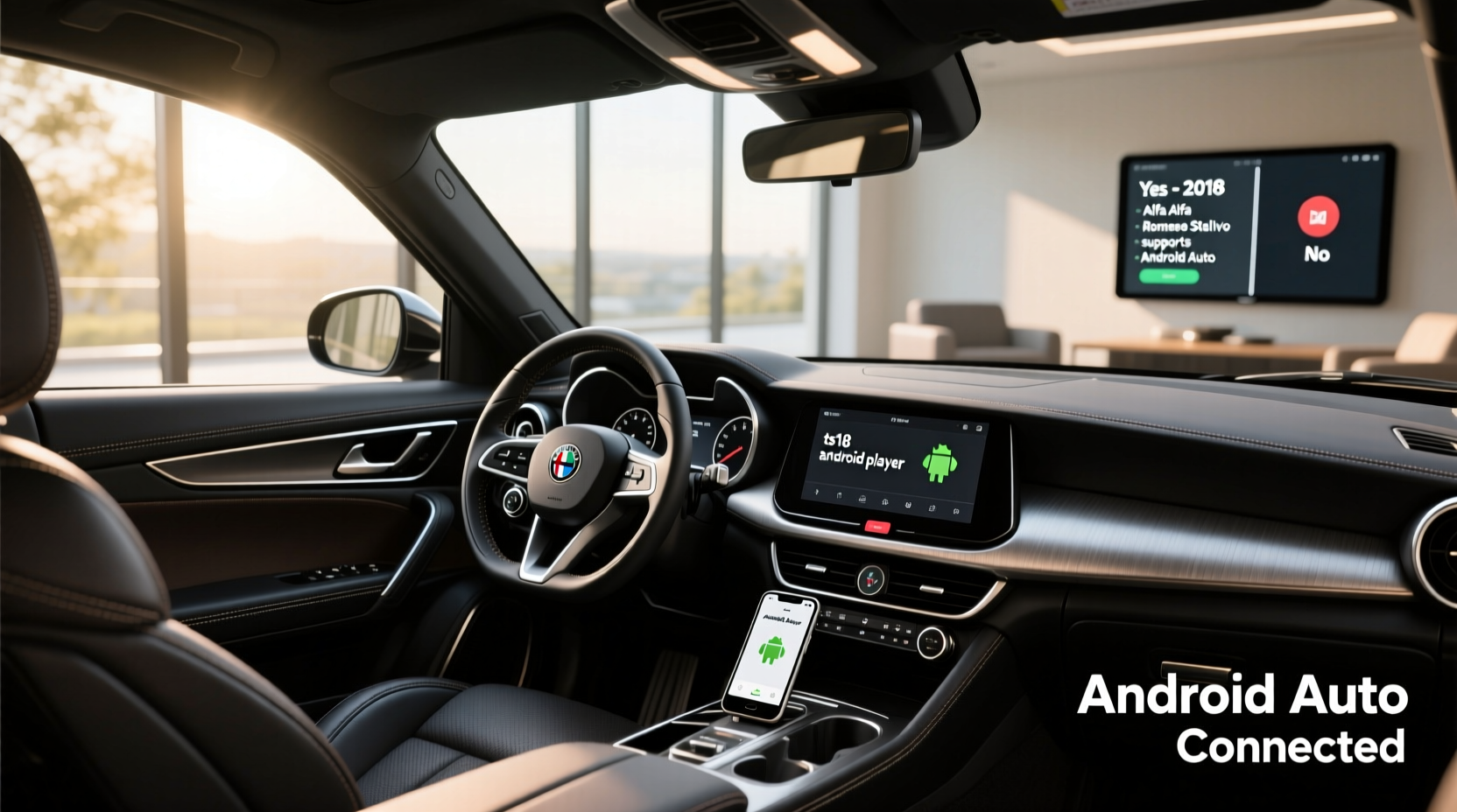 How to Choose Android Auto for 2018 Alfa Romeo Stelvio